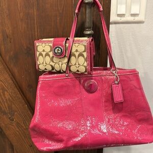 Coach Purse with Wallet
